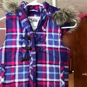 Girls Justice Puffer Vest TRADE